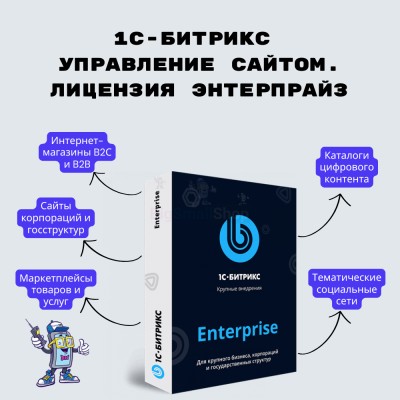 1С-Битрикс: Управление сайтом. Лицензия Энтерпрайз - купить в Калитве